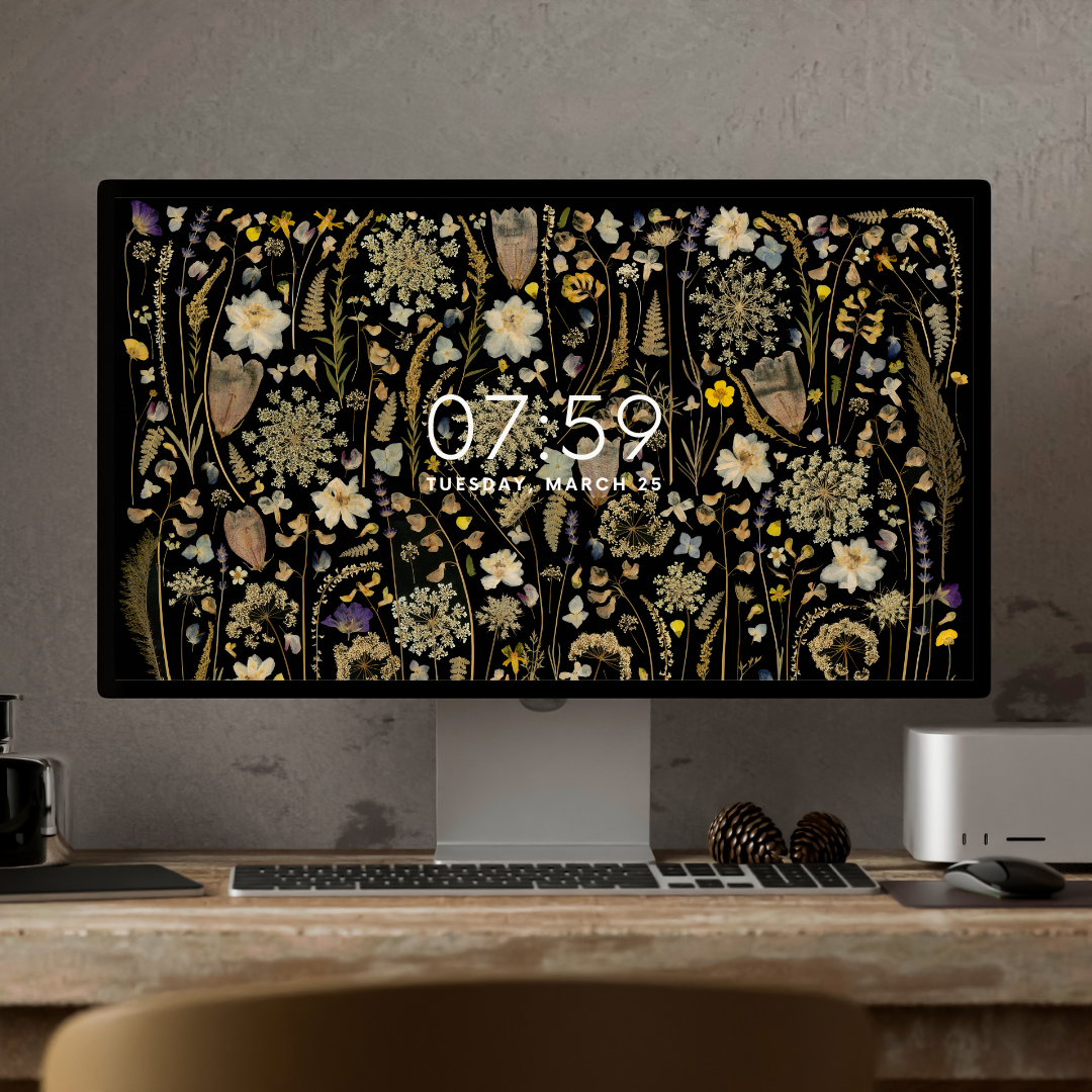 Midnight Harvest Digital Wallpaper Set