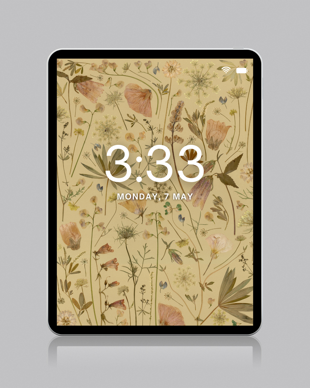 Vintage Garden Digital Wallpaper Set